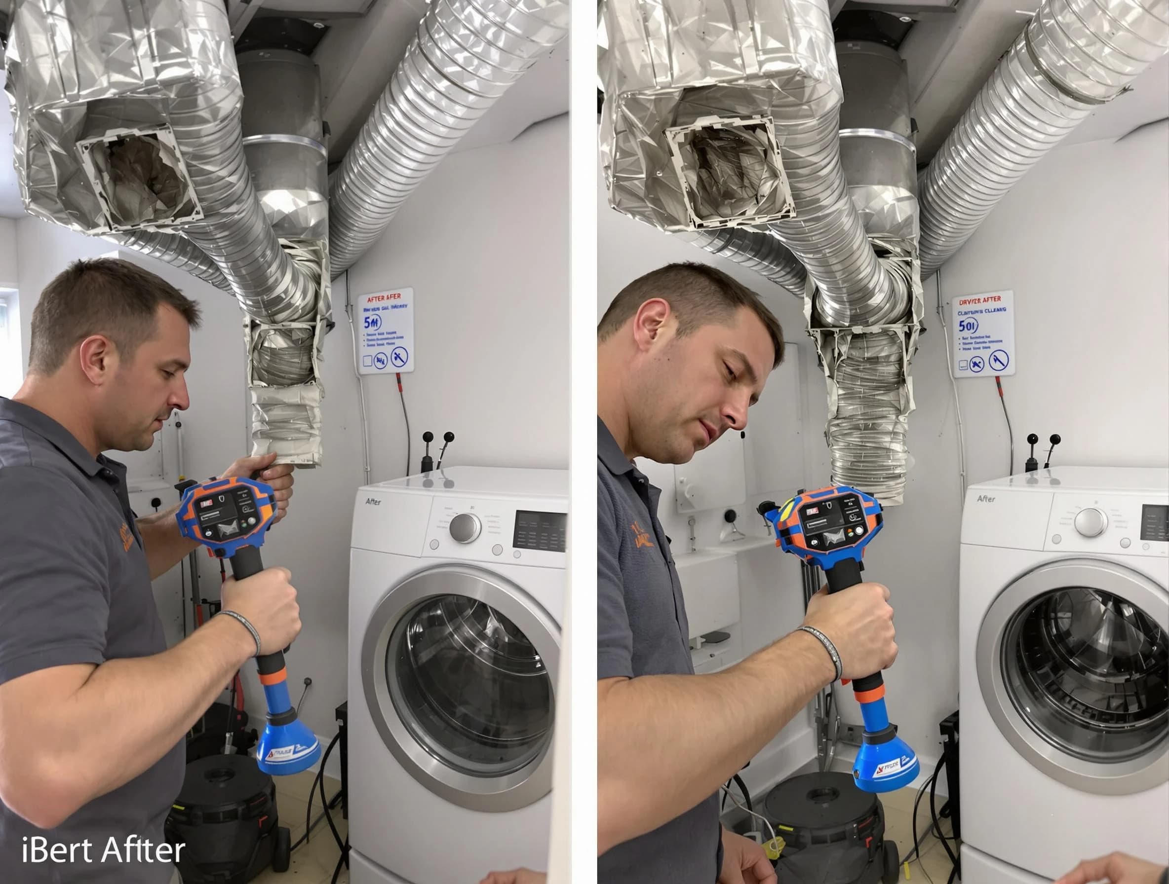 Professional clogged vent cleaning by Taunton Dryer Vent Cleaning in Taunton