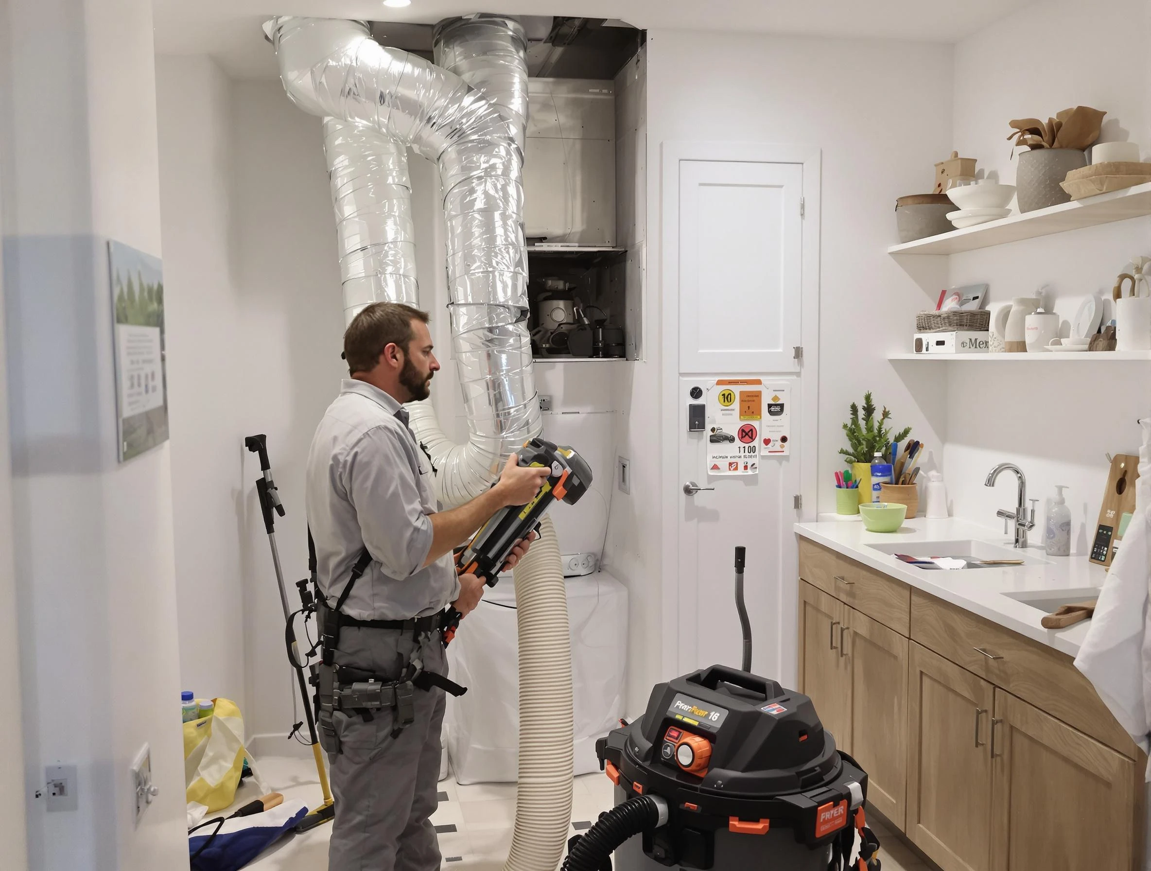 Clogged Dryer Vent Cleaning in Taunton