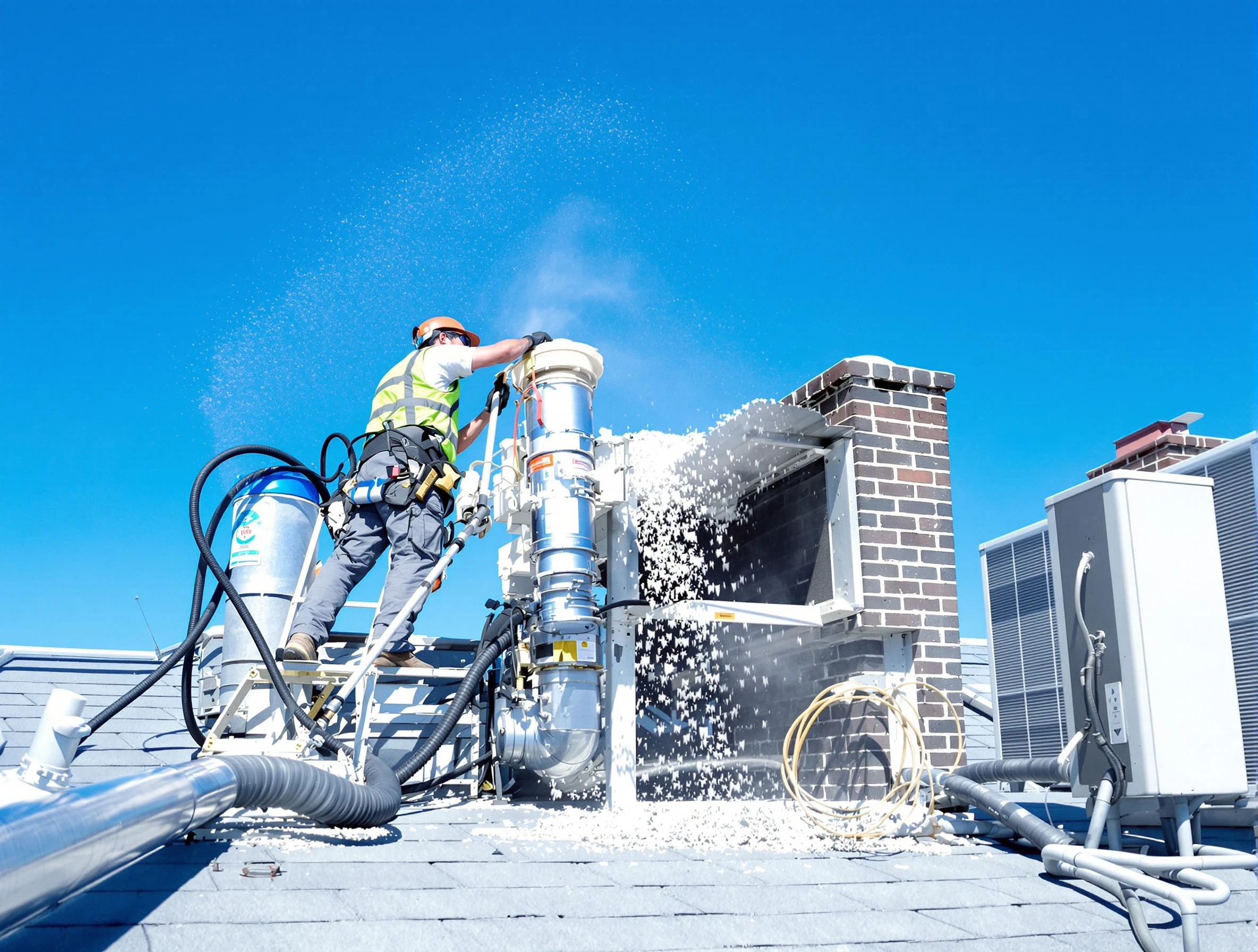 Expert roof dryer vent cleaning by Taunton Dryer Vent Cleaning in Taunton