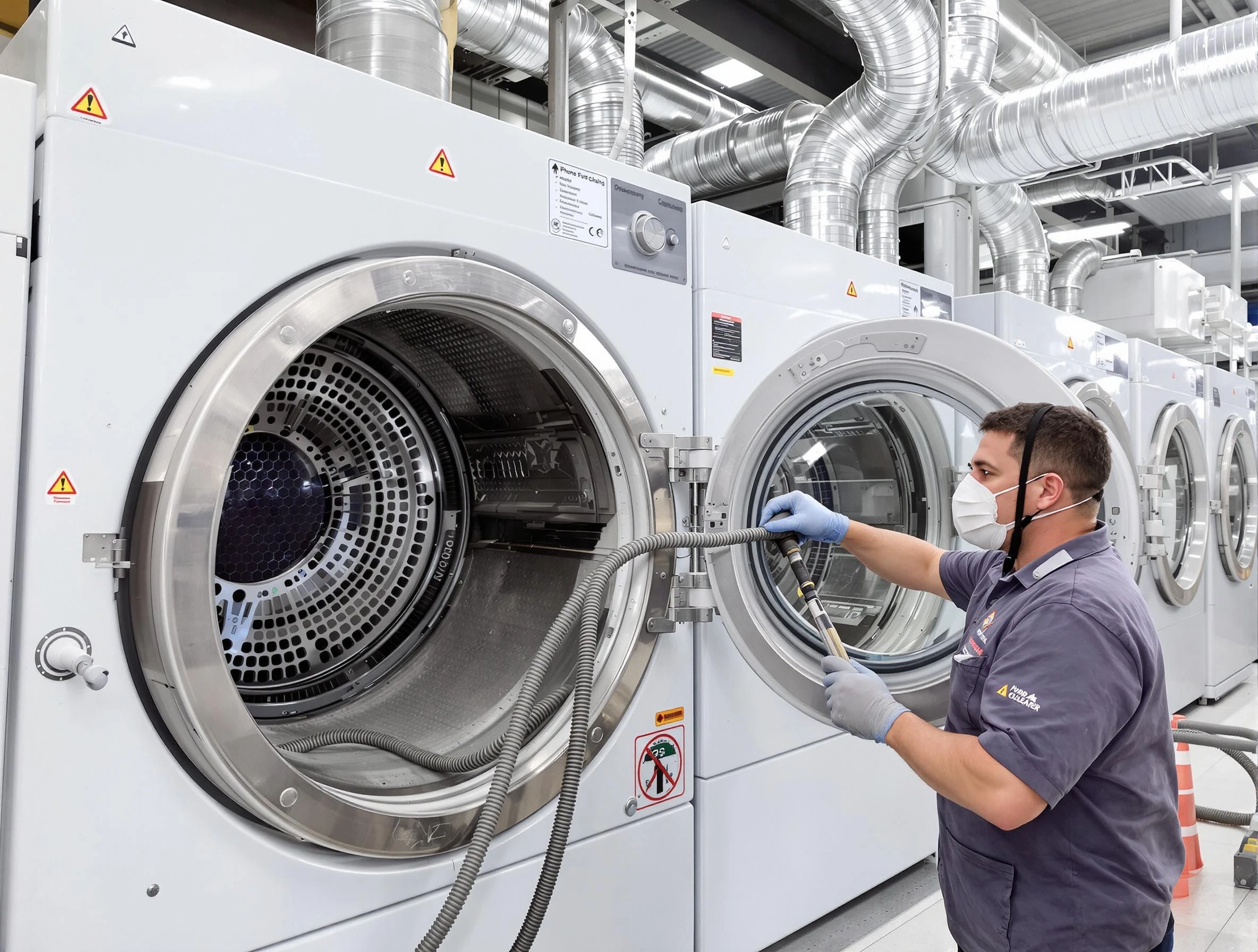 Industrial-grade dryer vent cleaning by Taunton Dryer Vent Cleaning in Taunton